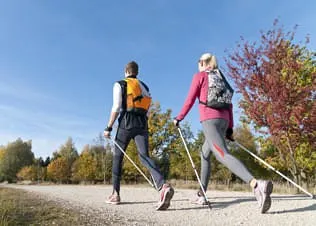 Nordic Walking an der Hohen Salve