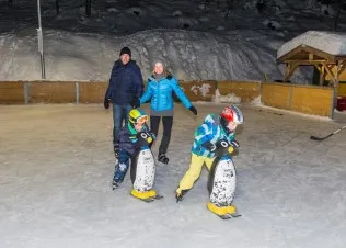 Eislaufen am Wilden Kaiser
