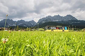 Autofrei in den Urlaub, Kaiserjet der Region Wilder Kaiser