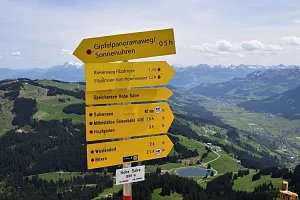 Hohe Salve die beste Aussicht der Alpen