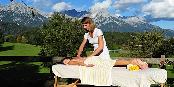 Entspannung durch Massagen im Landhaus Strasser in Söll am Wilden Kaiser